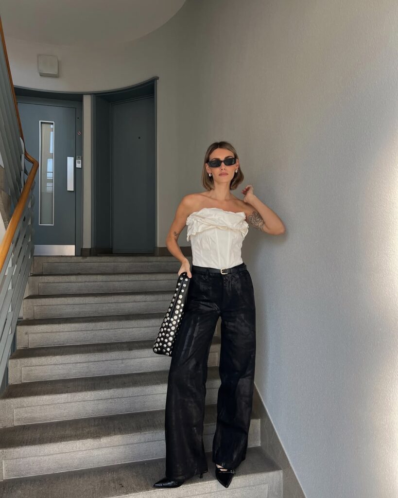 look em preto e branco