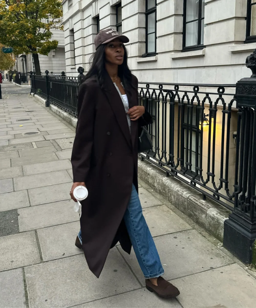 look com mocassim de camurça marrom