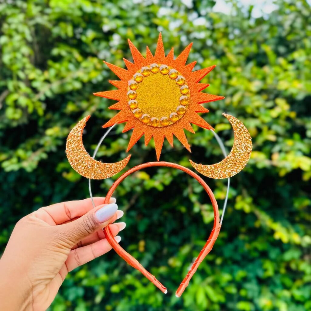tiara de carnaval