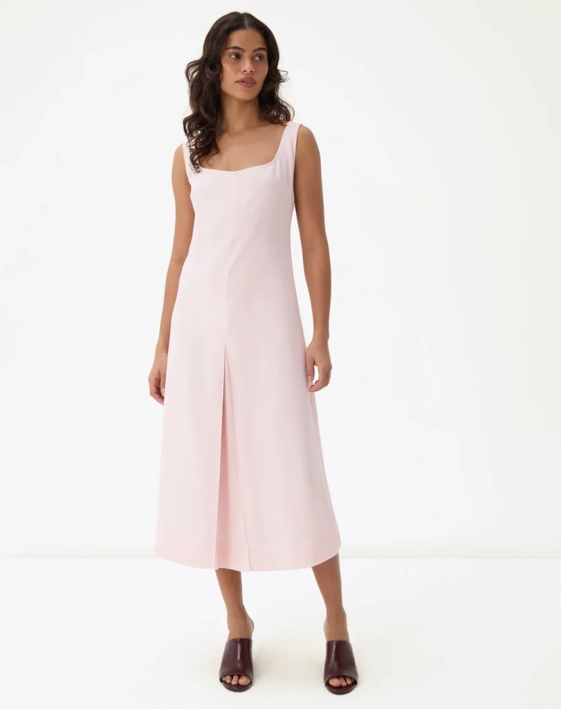 vestido midi amaro