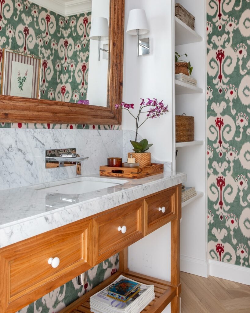 Lavabo decorado