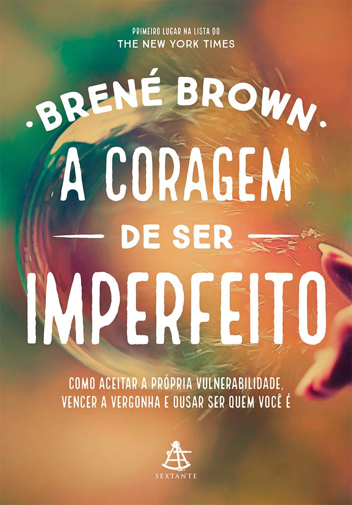 Capa do libro A coragem de ser imperfeito
