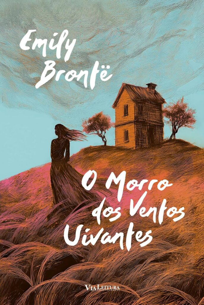Capa do livro O morro dos ventos uivantes