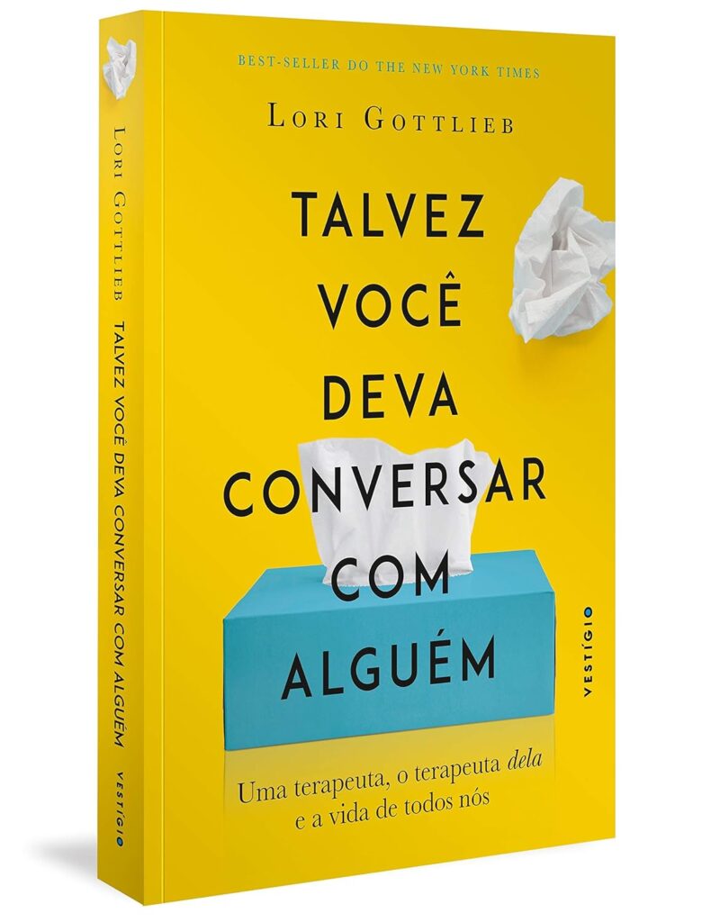 Capa do livro Talvez você deva conversar com alguém