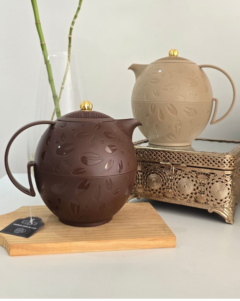 Garrafas térmicas Grão de Café, da MB Home