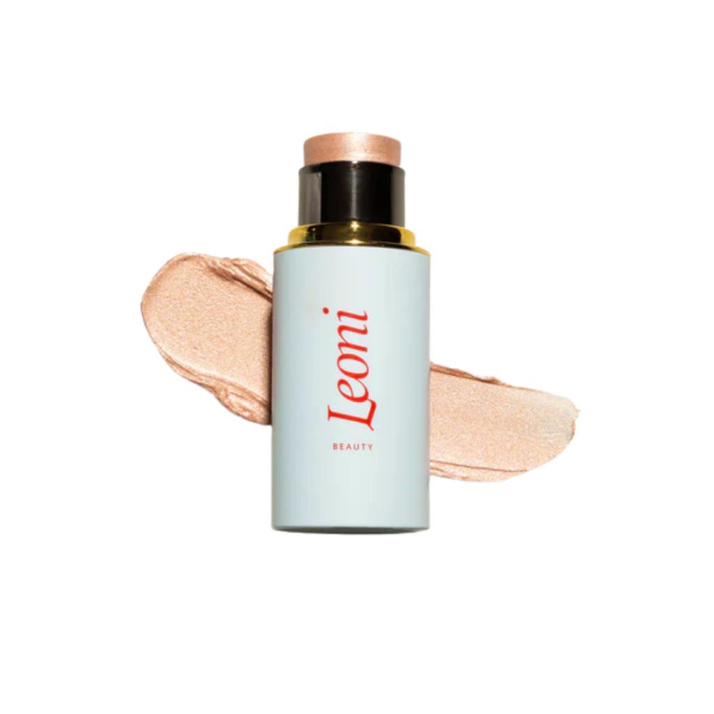 Embalagem do iluminador da Leoni Beauty