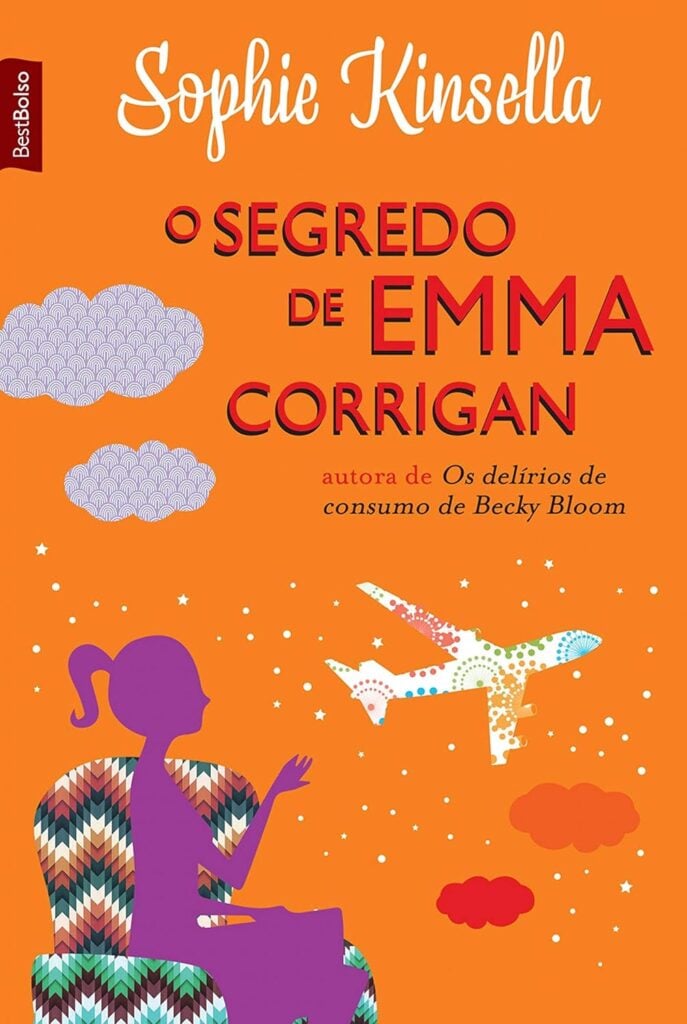 Capa do livro O segredo de Emma Corrigan, de Sophie Kinsella