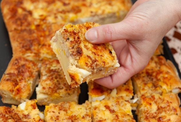 lanches fáceis torta de atum
