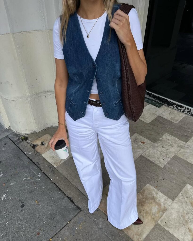 look com colete jeans