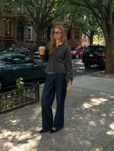 looks com cardigan