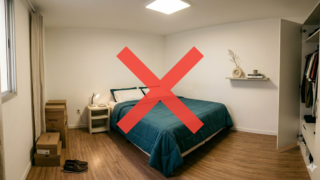 Erros ao decorar o quarto