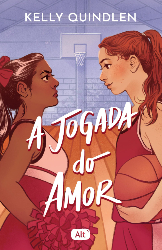 Capa do livro A jogada do amor, de Kelly Quindlen