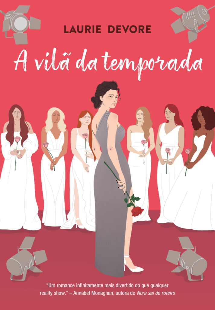 Capa do livro A vilã da temporada, de Laurie Devore