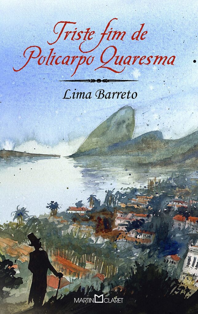 Capa do livro O triste fim de Policarpo Quaresma, de Lima Barreto