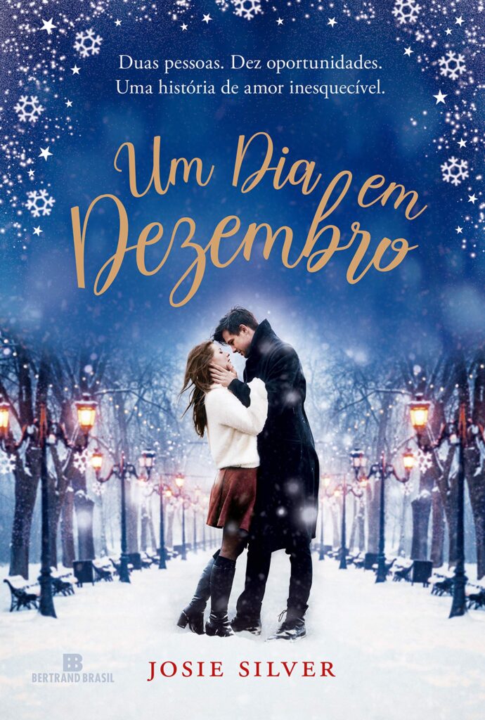 Capa do livro Um dia em dezembro, de Josie Silver 