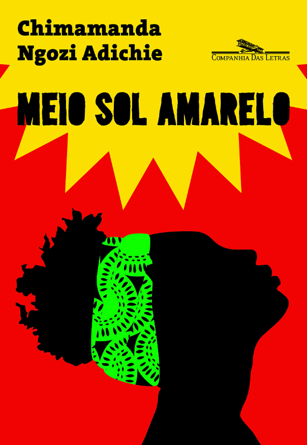 Capa do livro Meio sol amarelo, da Chimamanda Ngozi Adichie