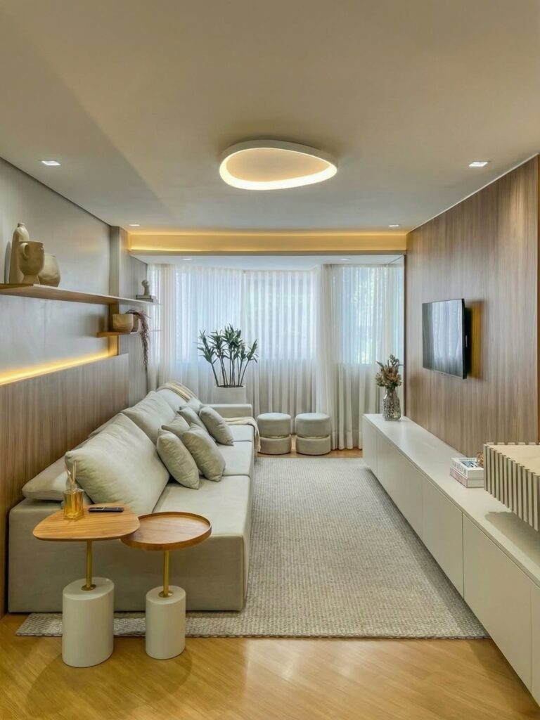 Sala de estar neutra