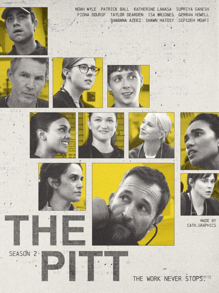 Poster da segunda temporada de The Pitt