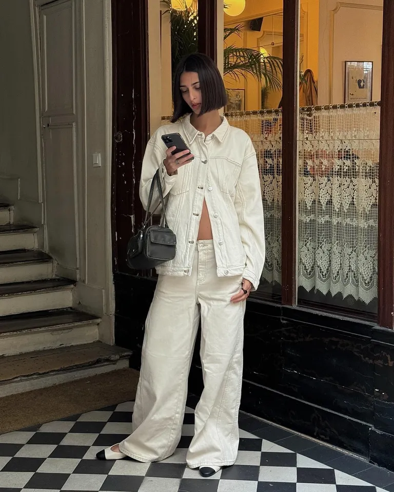 looks com sapatilha branca