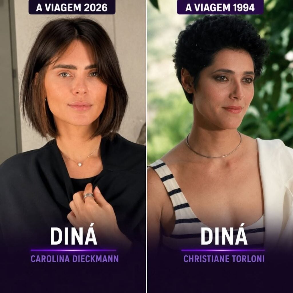 Diná em A viagem