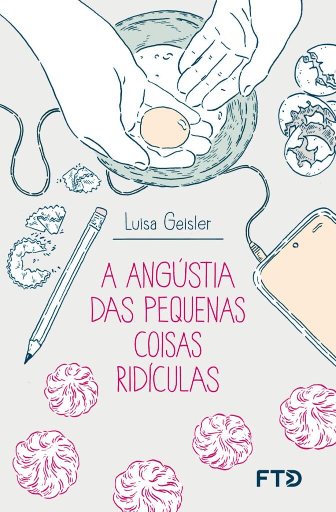 Capa do livro A angústia das pequenas coisas ridículas