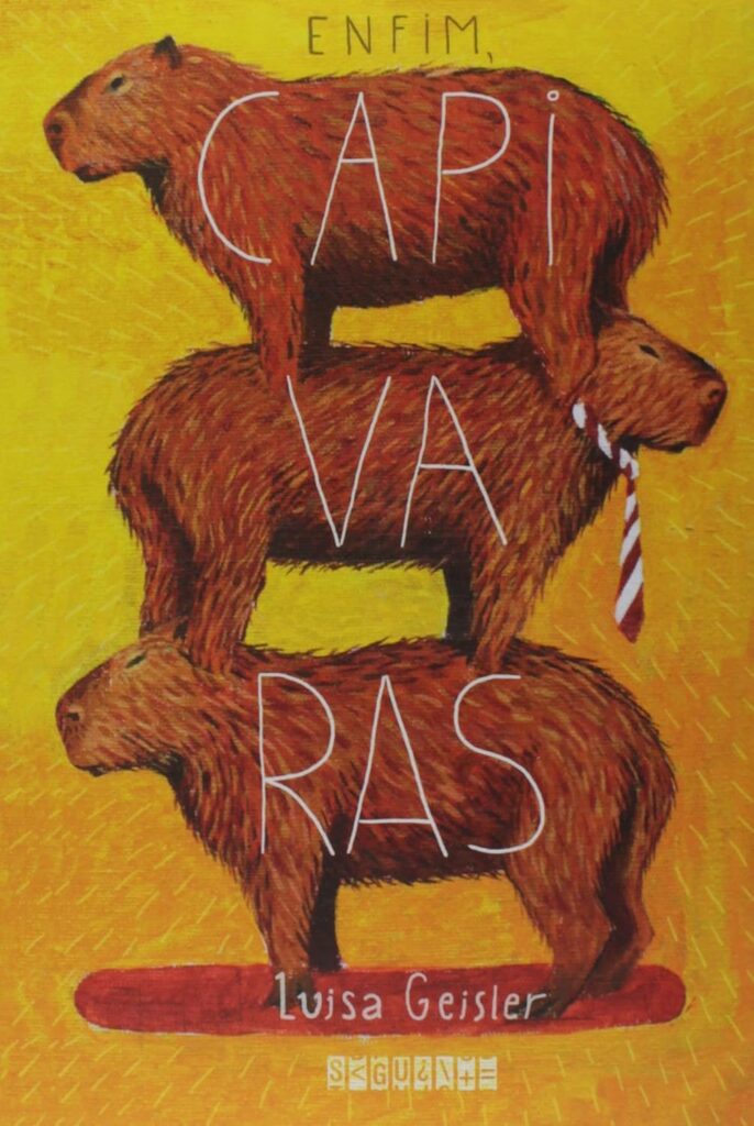 Capa do livro Enfim, Capivaras