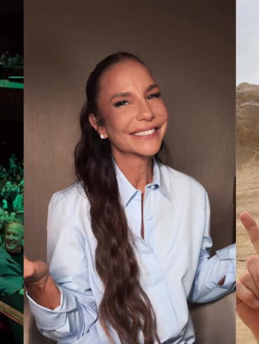 Robert Downey Jr., Ivete Sangalo e Luciano Hulk