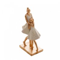 Escultura mãe e filha