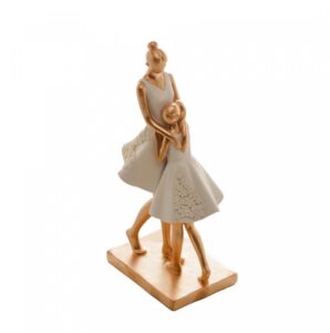 Escultura mãe e filha
