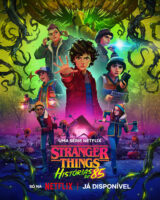 Cartaz da séria Stranger Things - Histórias de 85