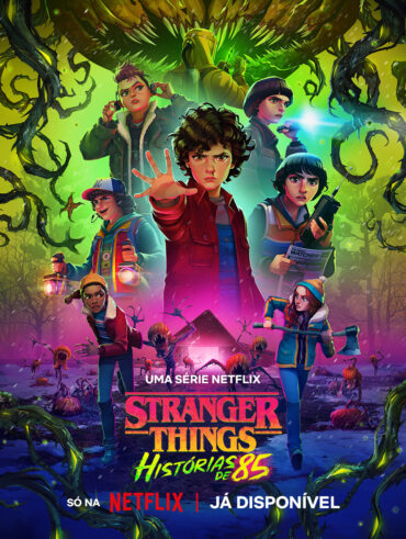 Cartaz da séria Stranger Things - Histórias de 85