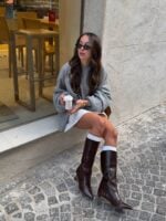 bota de cano alto feminina para o inverno 2026