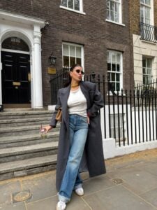 looks com sobretudo