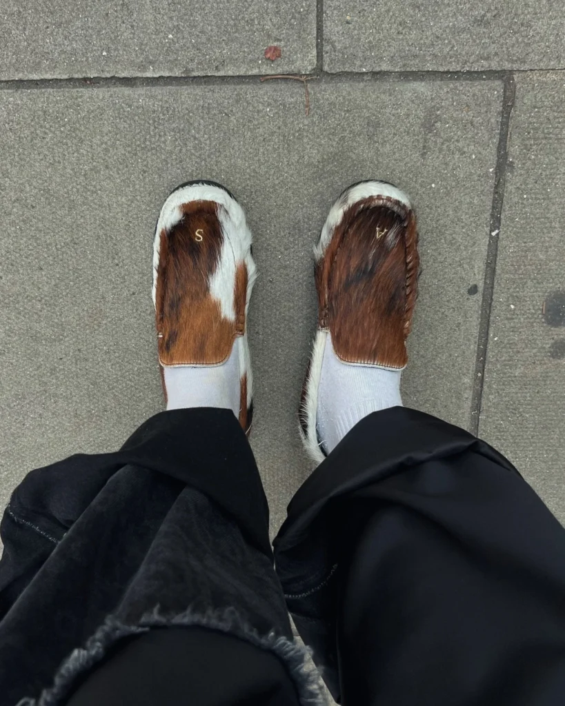 sapatos feios furry shoes
