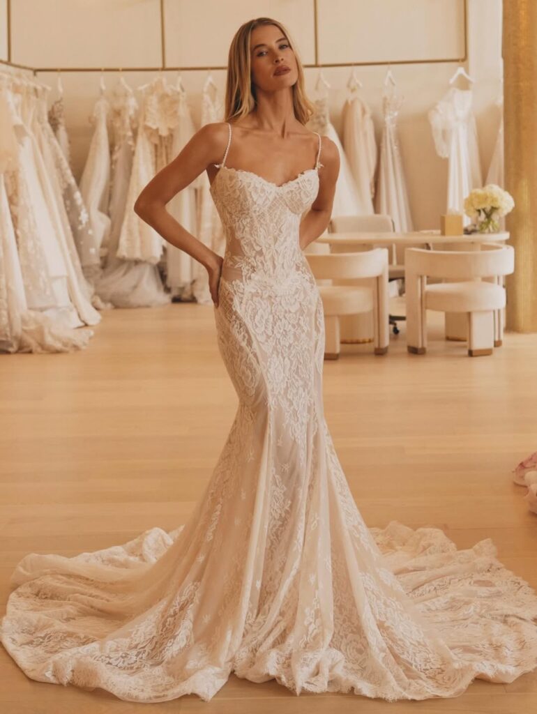 vestido de noiva sereia