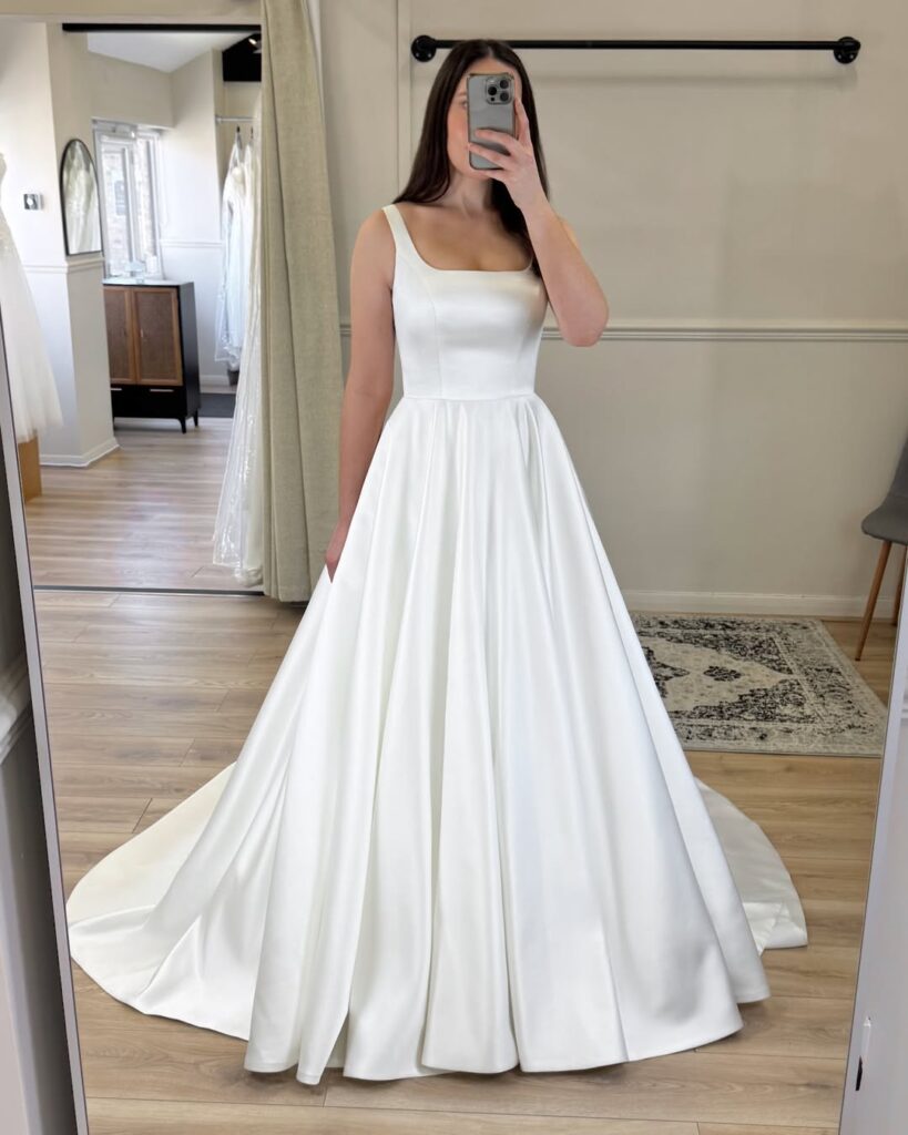 wedding dress A