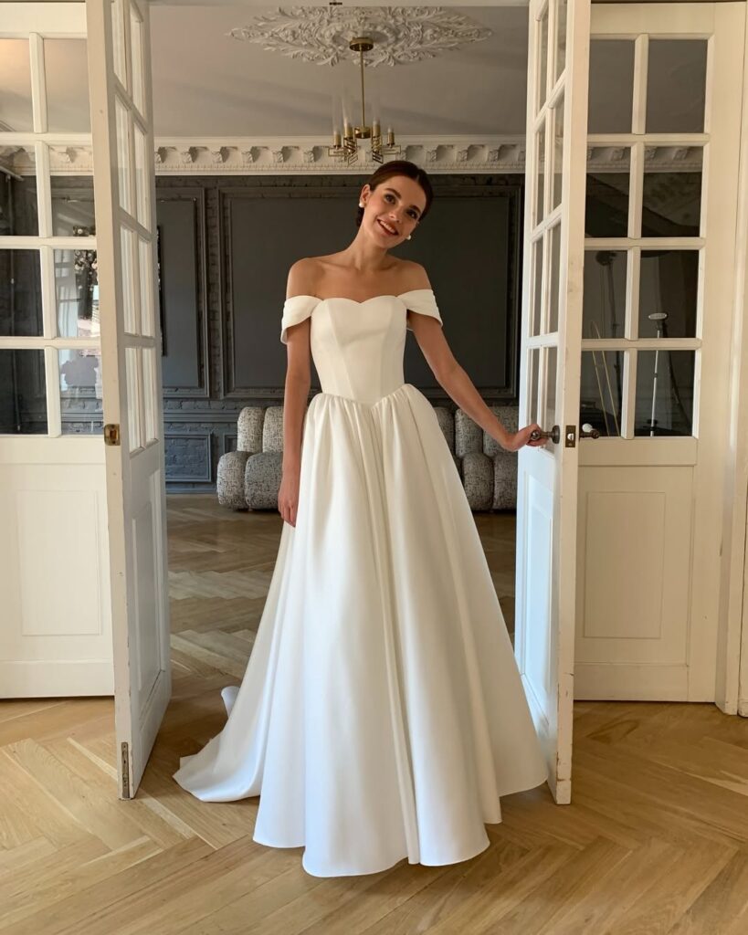 wedding dress A