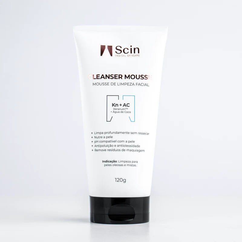 Cleanser Mousse Limpeza Facial Scin Medical Skincare, R$ 116,00