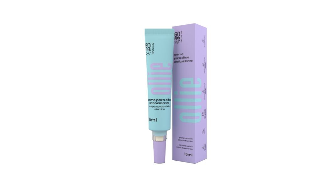 Creme Ultra Fluido para Olhos Antioxidante Ollie, R$ 99