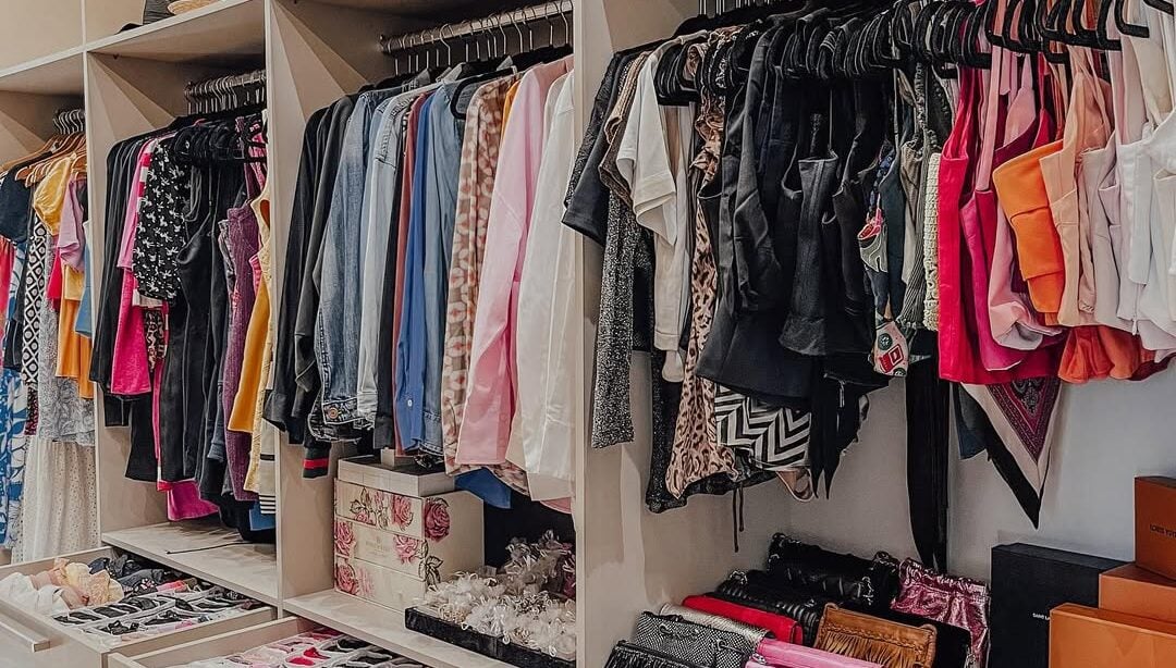 Organização do closet