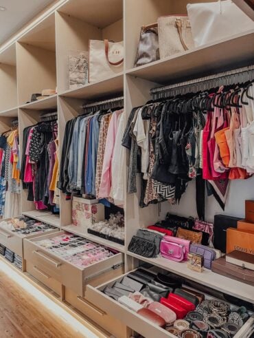 Organização do closet