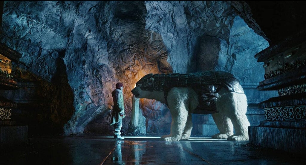 Cena de His Dark Materials: Fronteiras do Universo