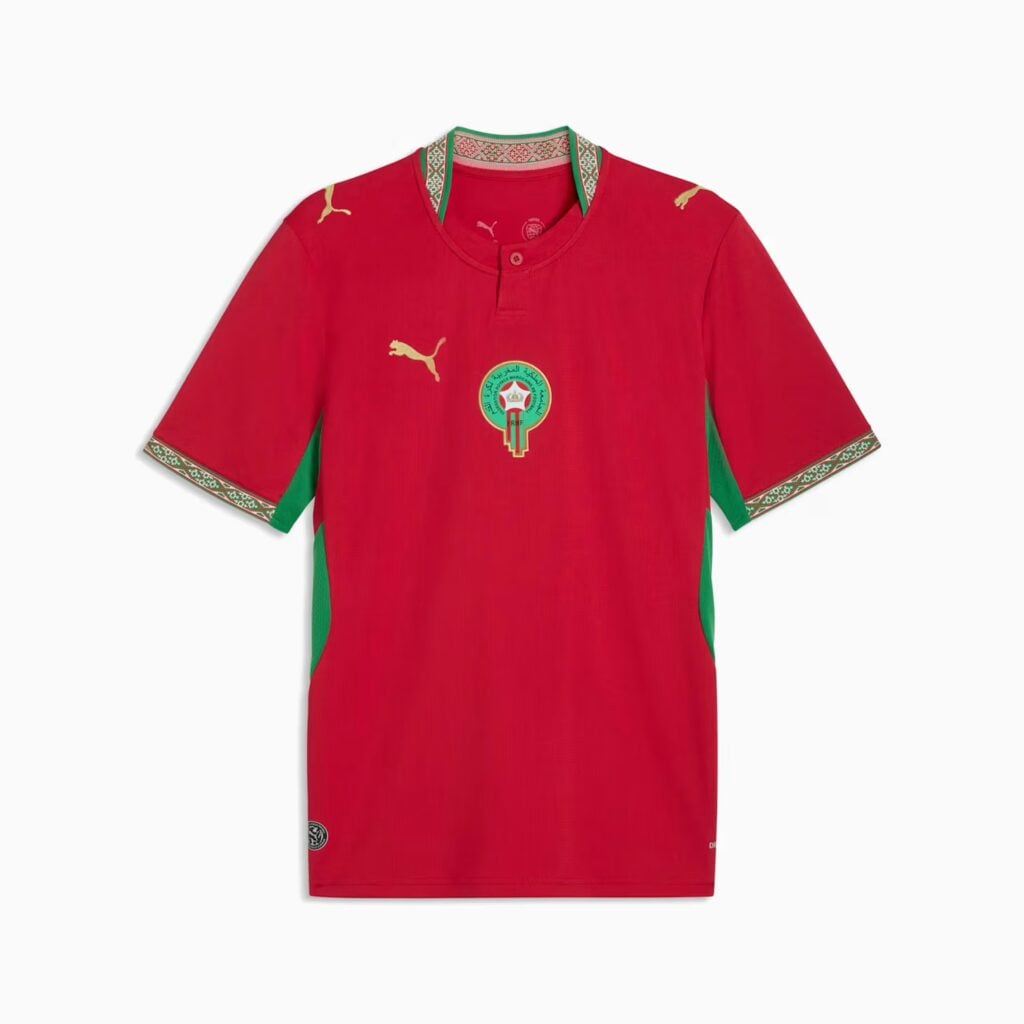 camisa do marrocos