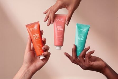 Skelt creme de maos