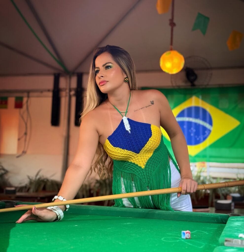 look com top de crochê brasil copa do mundo