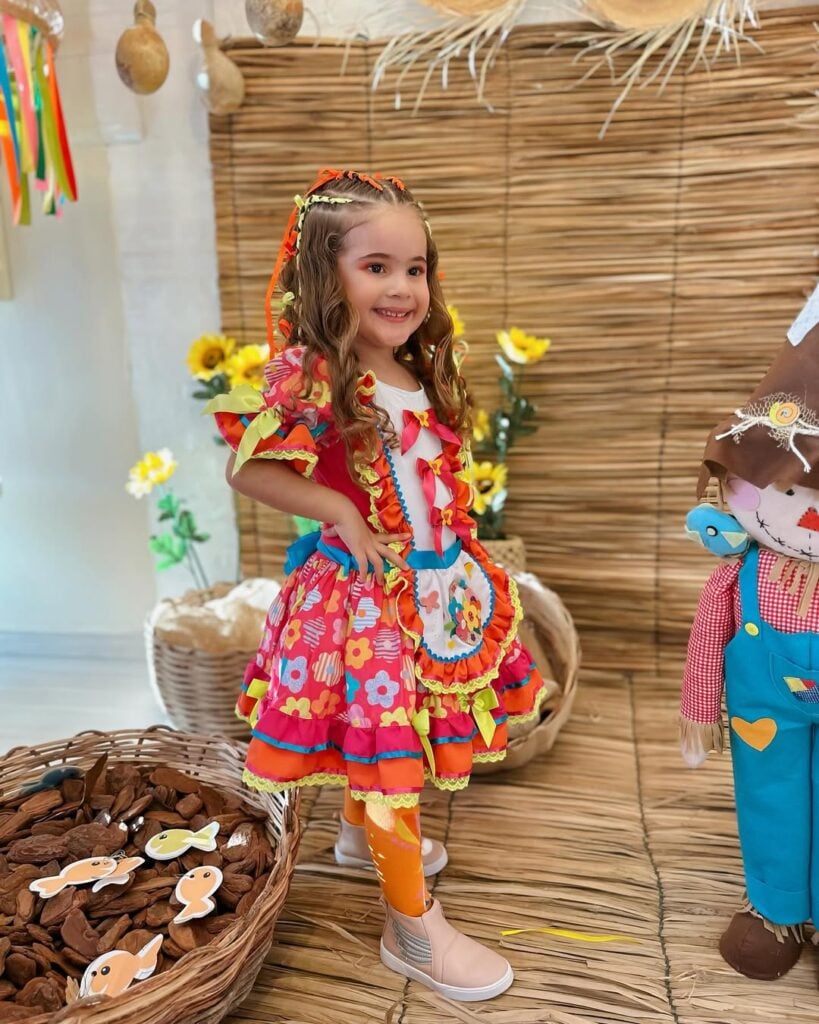 look de sao joao infantil