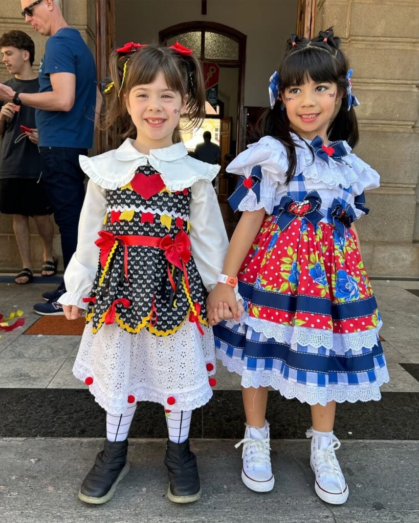 Look de São João infantil