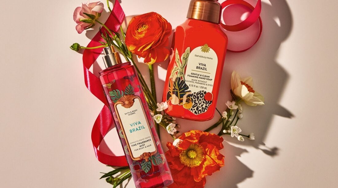 Bath & Body Works lança coleção Viva Brazil