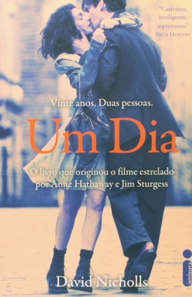 Segunda capa do livro Um dia
