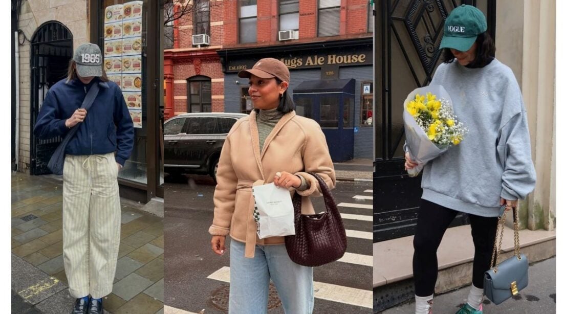 Looks de inverno com boné
